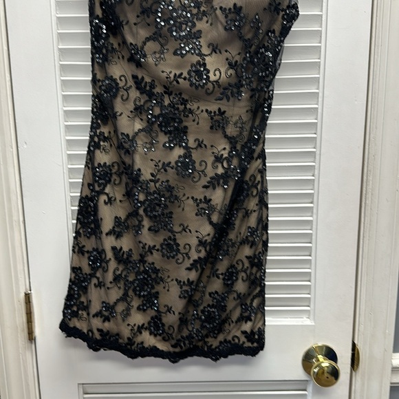 La Femme style number 19750 black lace over nude lining in multiple sizes - Picture 4 of 10